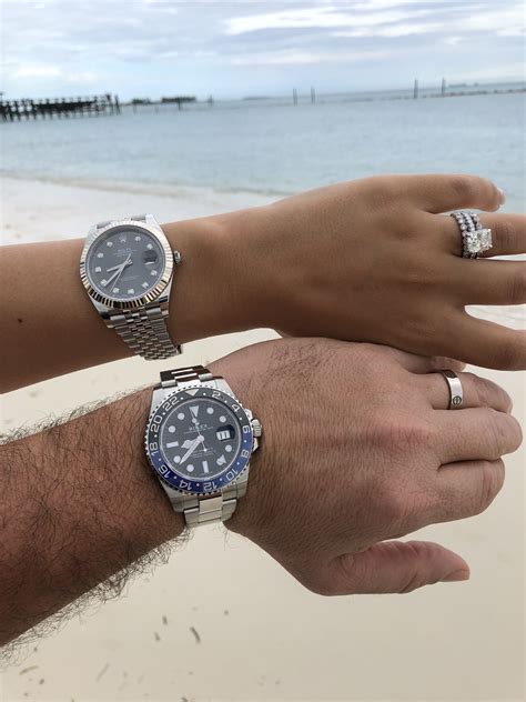 rolex his and hers set|rolex couple watches.